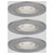 Paulmann 94301 EBL Nova Mini LED Recessed Light Set 4W Iron 3-Piece