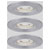 Paulmann 94305 Nova Mini LED Recessed Lights 3-pc Set 4W Aluminium