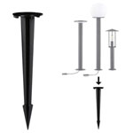 Paulmann 94695 Ground Spike Anthracite Secures Bollard Lights 1 pc