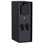 Paulmann 94701 Plug & Shine Rio Socket Column 230V IP44 Anthracite