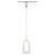 Paulmann 94998 Arido II Pendant Light LED GU10 5W Chrome Matt Glass