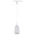 Paulmann 94998 Arido II Pendant Light LED GU10 5W Chrome Matt Glass