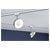 Paulmann 95271.0 Circle URail 5W LED Rail Light Chrome Matt Finish