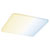 Paulmann 95384 Veluna LED Recessed Panel Satin 185x185mm Splash-Proof