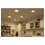 Paulmann 95384 Veluna LED Recessed Panel Satin 185x185mm Splash-Proof