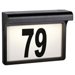 Paulmann 95388 Solar House Numbers 0.05W Warm White Auto On-Off Black