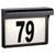 Paulmann 95388 Solar House Numbers 0.05W Warm White Auto On-Off Black