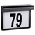 Paulmann 95388 Solar House Numbers 0.05W Warm White Auto On-Off Black
