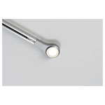 Paulmann 95479 High Voltage Rail End Piece Matt Chrome Dimmable