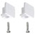 Paulmann 95497 URail End Caps Set High Voltage White 2-Piece Spare