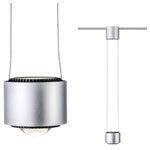 Paulmann 95520 URail High Voltage Rail Light Matt Chrome 1 pc.