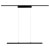 Paulmann 95579 URail LED Pendant Black Matt 42W Zigbee 3.0 Height-Adjustable