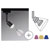 Paulmann 96913 URail Light E14 Black Flexible DecoSystems Screen Ready