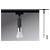 Paulmann 96919 URail Light 1-Phase E-27 20W LED Black Matt/Chrome