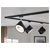 Paulmann 96924 URail Light LED 14W Matt Black/Chrome Dimmable Beam