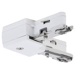 Paulmann 97649 URail L-Shape Connector White for 230V Rail System
