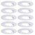 Paulmann 99924 LED Bathroom Recessed Light Set 10 pcs 65W White Matt