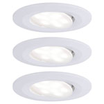Paulmann 99927.0 Calla LED Recessed Light Set 18W IP65 Matt White