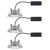 Paulmann 99929.0 Calla LED Bathroom Recessed Light Set 18W IP65 Chrome