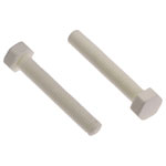 PB Fastener 701340 Hexagon Head Screw Ceramic M5x20mm 1pc ANSI B18.6.7M