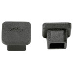 PB Fastener CP-USB-B USB Port Cap Silicone Black Quick Assembly and Reusable