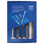 PFERD 11801542 Workshop File set Hieb 2 in PVC bag 250 mm Ergonomic Handle