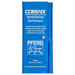 PFERD 12316102 CORRADI Needle File set Swiss cut 200mm in PVC bag