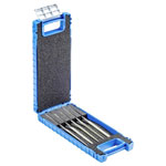 PFERD 15842053 Needle File set with durable plastic case for protection