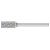 PFERD 21001062 burr 43mm steel deburring milling pin DIN 8032 compliant