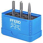 PFERD 21901306 Burr Set Carbide Metal Shank Dia 6 mm in Break-Proof Box