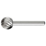 PFERD 22420816 Milling Pin 16mm Spherical HSS 54mm length 6mm shank