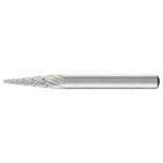 PFERD 22422736 Burr HSS Pointed Cone Ø6mm Length 60mm Flat tip