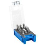 PFERD 22900833 Burr set HSS 18 milling pins 6mm shank break-proof box