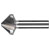 PFERD 25202140 KES countersink 31 mm HSS for tough stainless steel