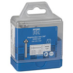 PFERD 25202155 Set KES HSSE 3pc 90° countersink tough materials