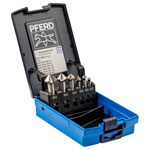 PFERD 25202157 Countersink set 90° HSS for tough materials break-proof box