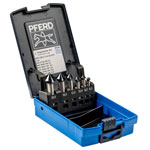 PFERD 25202160 set HSS 90° countersink durable for tough materials