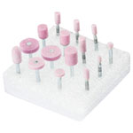 PFERD 33920231 Schleifstift-Set 15 Grinding pins 3mm shaft fine Work