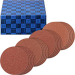 PFERD 42898001 Sanding Discs 125mm 20 Velcro tubes coarse Grinding
