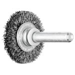 PFERD 43102001 Round Brush with shaft 10 pcs ungezopft RBU 3006/6 ST 0.20