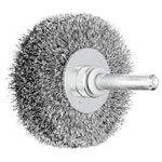 PFERD 43104001 Round Brush with shaft 10 pcs 0.20 mm ungezopft