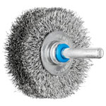 PFERD 43104003 Round Brush Ungezopft INOX 0.20mm Shaft 10pcs