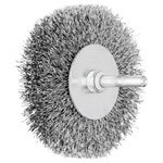 PFERD 43106001 Round Brush with shaft ungezopft RBU 8015/6 ST 10 pcs