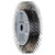 PFERD 43502102 Polisscratch Round Brush RBU Ø100x20mm M14 steel Wire