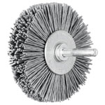PFERD 43701025 POS Round Brush RBU Ø70x15mm shank Ø6mm SiC Ø0.90 10pcs