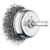 PFERD 43740162 cup Brush: cleans removes rust/paint; low-speed use.