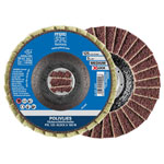 PFERD 44694212 POLIVLIES-FANS-PLATE 125mm universal Grinding 5pcs