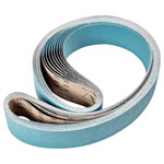 PFERD 45009608 Sandpaper belt 80 grit 2000x75mm 10pcs for hard metals