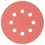 PFERD 45017032 Router Sandpaper punched 320 grit Ø125mm 25 pcs