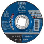 PFERD 61340125 SG STEELOX Cutting Disc 125 mm Steel/Stainless 25 pcs